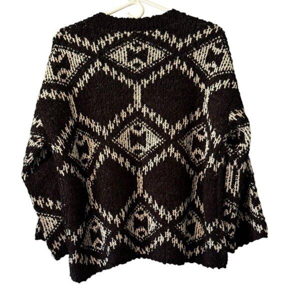 Elan Women Sweater Super Soft Pullover Oversized Size OS Preppy Modern NWT - Picture 2 of 12